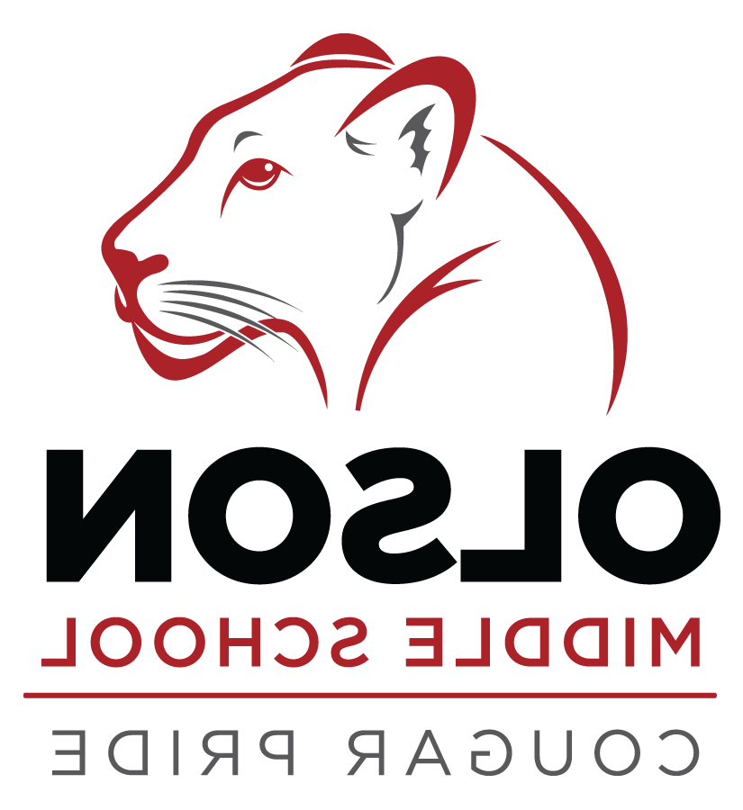 Olson Middle School Cougar logo